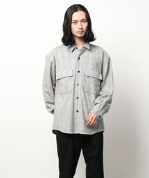 JUNRED | TRポンチチェックレギュラーシャツ(シャツ/ブラウス)