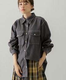 URBAN RESEARCH Sonny Label | ウールライクオーバーシャツ(シャツ/ブラウス)