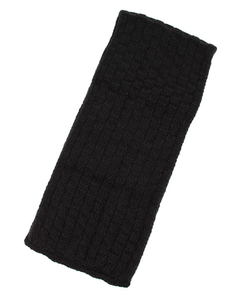 VENCEEXCHANGE（ヴァンスエクスチェンジ）の「ケーブルスヌード                     （ストール/ショール・メンズ・ブラック/ネイビー・FREE）」の3枚目の写真