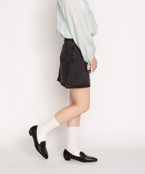 SVEC（シュベック）の「スクエアトゥ コインローファー / スリッポン（ローファー・レディース・ホワイト/ブラック/ブラウン・38/39/35/36/37）」の12枚目の写真