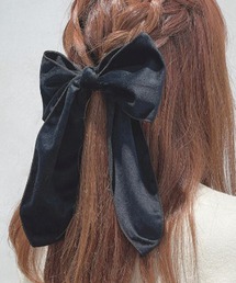 apres jour | 【apres jour×ARIAZ】ベルベットリボンヘアゴム(ヘアゴム)