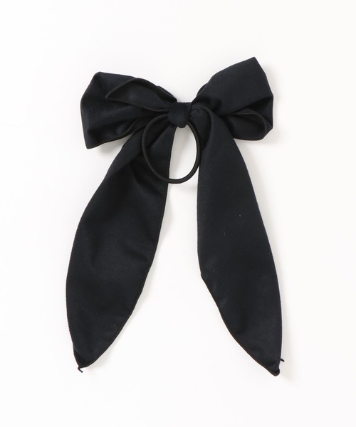 apres jour（アプレジュール）の「【apres jour×ARIAZ】ベルベットリボンヘアゴム（ヘアゴム・レディース・アイボリー/ダークブラウン/スモークピンク/ブラック・FREE）」の8枚目の写真