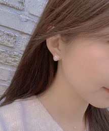 Mignonjour/ハートパールピアス