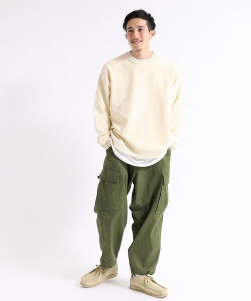 coen（コーエン）の「【2セットアイテム】[洗える]ポリニットリアルレイヤードクルーネック（ニット/セーター・メンズ・ダークグレー/ベージュ/オフホワイト・MEDIUM/SMALL/LARGE/X-LARGE）」の10枚目の写真