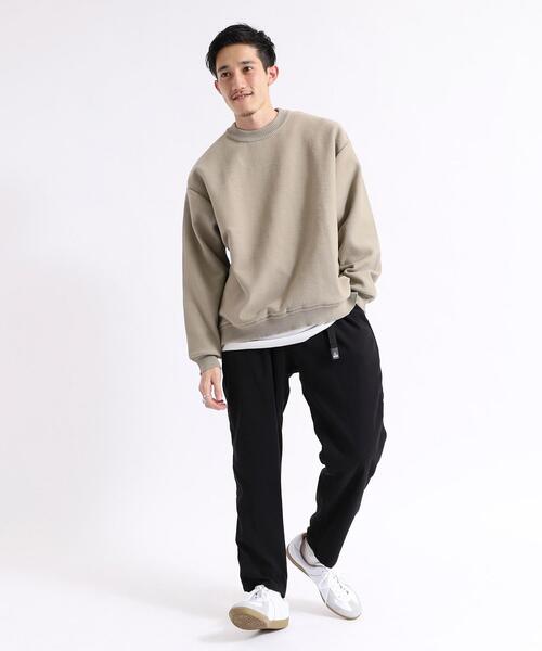 coen（コーエン）の「【2セットアイテム】[洗える]ポリニットリアルレイヤードクルーネック（ニット/セーター・メンズ・ダークグレー/ベージュ/オフホワイト・MEDIUM/SMALL/LARGE/X-LARGE）」の14枚目の写真