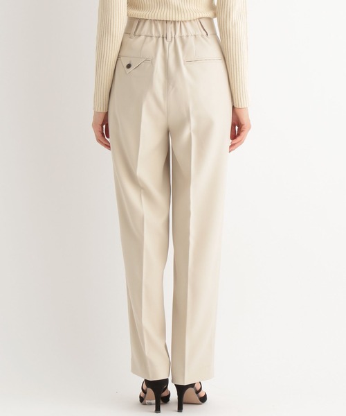 Andemiu（アンデミュウ）の「【セットアップ対応】ハイウエストテーラードパンツ264755（スラックス・レディース・ネイビー/グリーン/アイボリー・SMALL/MEDIUM）」の12枚目の写真