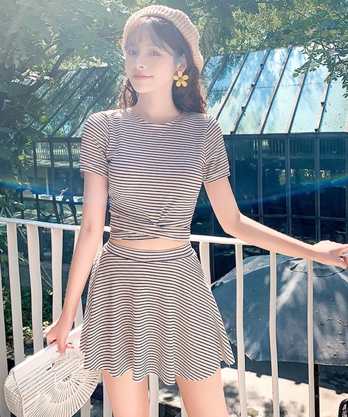 Dita Muaj.（ディータムアージュ）の「バックリボンセパレートワンピース 水着（水着・レディース・ネイビー/グリーン・S/M/L）」の10枚目の写真