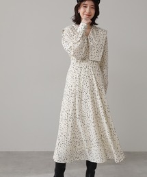 N.（N. Natural Beauty Basic） | 【S Size Line】◆スクエアビックカラーワンピース(ワンピース)