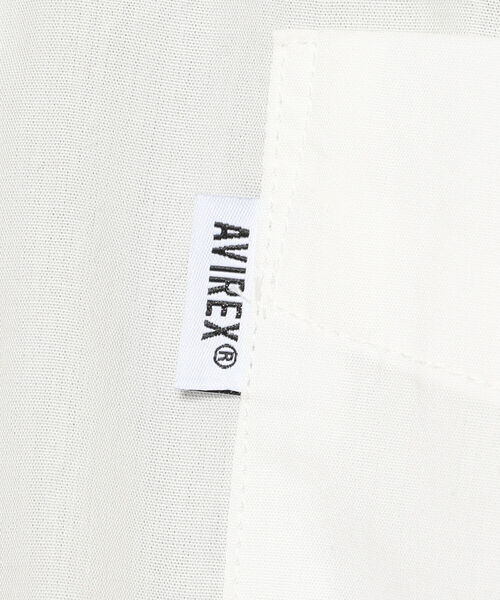 AVIREX（アヴィレックス）の「【直営店限定】ルーズ フィット A シャツ / LOOSE FIT A SHIRT / アヴィレックス / AVIREX（シャツ/ブラウス・メンズ・ホワイト・LARGE/X-LARGE/MEDIUM）」の8枚目の写真
