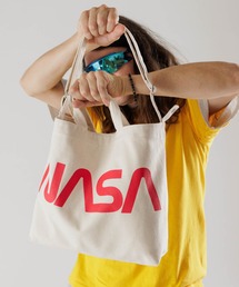 BAGGU HORIZONTAL DUCK BAG スペースロゴ レッド