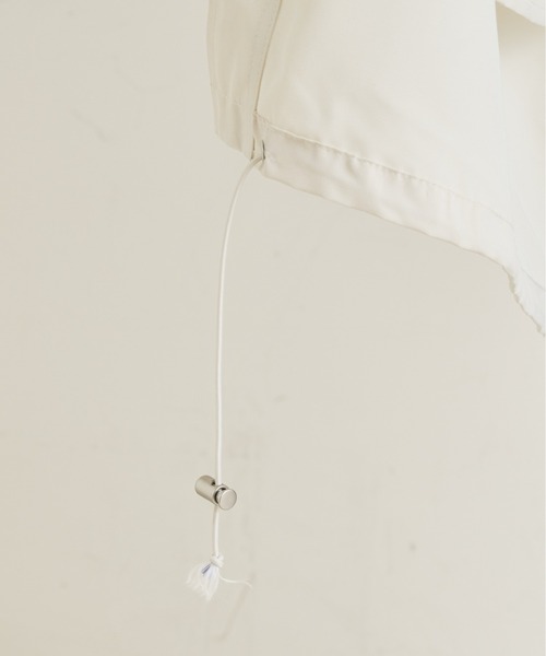 natural couture(ナチュラルクチュール)の「【WEB限定カラー有り】フードが取れるミリタリーモッズコート(ミリタリージャケット・レディース・オフホワイト/ブラック/ベージュ/カーキ・FREE)」の12枚目の写真