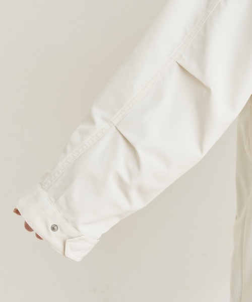 natural couture(ナチュラルクチュール)の「【WEB限定カラー有り】フードが取れるミリタリーモッズコート(ミリタリージャケット・レディース・オフホワイト/ブラック/ベージュ/カーキ・FREE)」の21枚目の写真