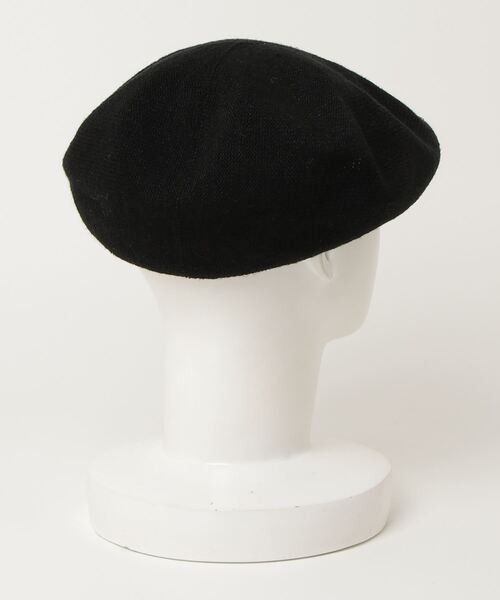 Nine Tailor（ナインテイラー）の「【Nine Tailor】  Sepal Cas（ハンチング/ベレー帽・メンズ・ブラック/サンドベージュ・FREE）」の6枚目の写真