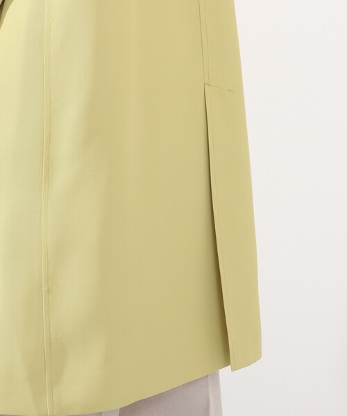 DRESKIP(ドレスキップ)の「◆防花粉中空糸ステンカラーコート(ステンカラーコート・レディース・ネイビー/イエロー系その他/サンドベージュ・04/02/03)」の4枚目の写真