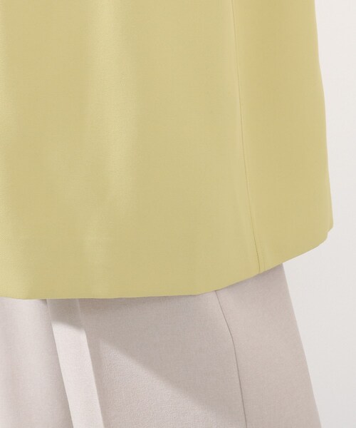DRESKIP(ドレスキップ)の「◆防花粉中空糸ステンカラーコート(ステンカラーコート・レディース・ネイビー/イエロー系その他/サンドベージュ・04/02/03)」の7枚目の写真