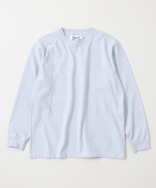 JOURNAL STANDARD relume(ジャーナルスタンダード レリューム)の「【NEW COLOR / ニューカラー】PALETTE 6.5oz ロングスリーブTシャツ(Tシャツ/カットソー・メンズ・ホワイト/ブラック/サックスブルー/グリーン/ボルドー・SMALL/MEDIUM/LARGE)」の1枚目の写真