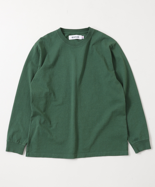 JOURNAL STANDARD relume(ジャーナルスタンダード レリューム)の「【NEW COLOR / ニューカラー】PALETTE 6.5oz ロングスリーブTシャツ(Tシャツ/カットソー・メンズ・ホワイト/ブラック/サックスブルー/グリーン/ボルドー・SMALL/MEDIUM/LARGE)」の4枚目の写真