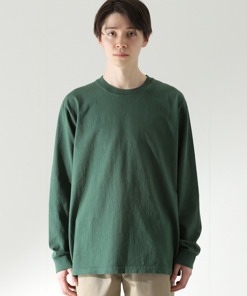 JOURNAL STANDARD relume(ジャーナルスタンダード レリューム)の「【NEW COLOR / ニューカラー】PALETTE 6.5oz ロングスリーブTシャツ(Tシャツ/カットソー・メンズ・ホワイト/ブラック/サックスブルー/グリーン/ボルドー・SMALL/MEDIUM/LARGE)」の20枚目の写真