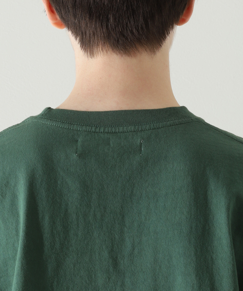 JOURNAL STANDARD relume(ジャーナルスタンダード レリューム)の「【NEW COLOR / ニューカラー】PALETTE 6.5oz ロングスリーブTシャツ(Tシャツ/カットソー・メンズ・ホワイト/ブラック/サックスブルー/グリーン/ボルドー・SMALL/MEDIUM/LARGE)」の6枚目の写真