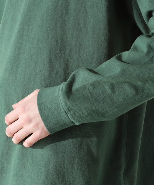 JOURNAL STANDARD relume(ジャーナルスタンダード レリューム)の「【NEW COLOR / ニューカラー】PALETTE 6.5oz ロングスリーブTシャツ(Tシャツ/カットソー・メンズ・ホワイト/ブラック/サックスブルー/グリーン/ボルドー・SMALL/MEDIUM/LARGE)」の8枚目の写真