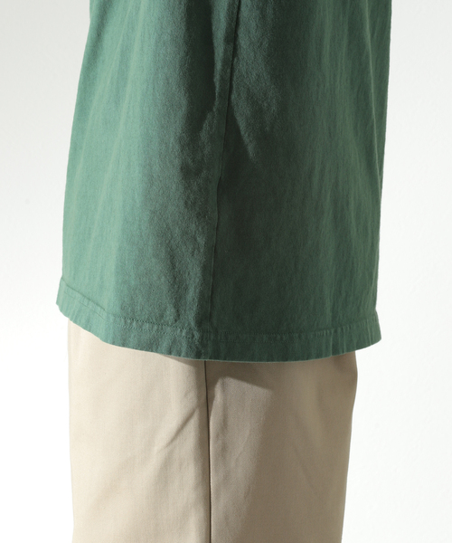 JOURNAL STANDARD relume(ジャーナルスタンダード レリューム)の「【NEW COLOR / ニューカラー】PALETTE 6.5oz ロングスリーブTシャツ(Tシャツ/カットソー・メンズ・ホワイト/ブラック/サックスブルー/グリーン/ボルドー・SMALL/MEDIUM/LARGE)」の9枚目の写真