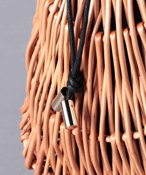 TSURU by Mariko Oikawa（ツルバイマリコオイカワ）の「＜TSURU by MARIKO OIKAWA（ツル バイ マリコオイカワ）＞MINI BUSKET バッグ（かごバッグ・レディース・ベージュ・FREE）」の7枚目の写真