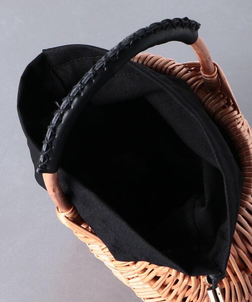 TSURU by Mariko Oikawa（ツルバイマリコオイカワ）の「＜TSURU by MARIKO OIKAWA（ツル バイ マリコオイカワ）＞MINI BUSKET バッグ（かごバッグ・レディース・ベージュ・FREE）」の9枚目の写真