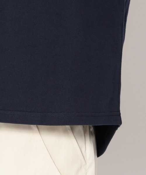AVIREX(アヴィレックス)の「BLOCK LOGO T-SHIRT/ ブロックロゴティーシャツ(Tシャツ/カットソー・レディース・イエロー/ネイビー/ホワイト・FREE)」の7枚目の写真
