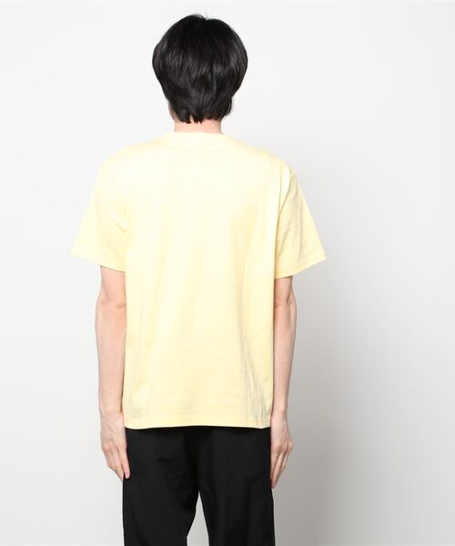 CHUMS（チャムス）の「CHUMS/チャムス ルーズシルエット ブリントTシャツ/ボーダー タイダイ柄/BBQブービーTシャツ CH01-1963（Tシャツ/カットソー・メンズ・ホワイト/イエロー/マルチ/ホワイト系その他/ネイビー/ブラウン・M/L/XL）」の8枚目の写真