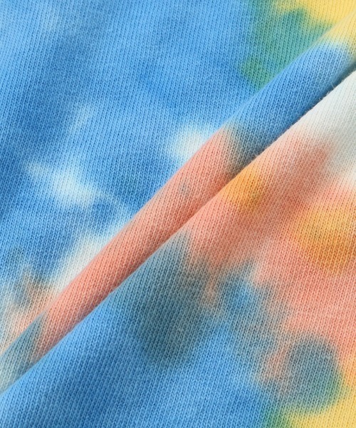 CHUMS（チャムス）の「CHUMS/チャムス ルーズシルエット ブリントTシャツ/ボーダー タイダイ柄/BBQブービーTシャツ CH01-1963（Tシャツ/カットソー・メンズ・ホワイト/イエロー/マルチ/ホワイト系その他/ネイビー/ブラウン・M/L/XL）」の17枚目の写真