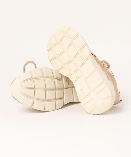 ADAM ET ROPE'（アダムエロペ）の「【WEB限定】ボリュームソールクリーミーカラースニーカー（スニーカー・レディース・ベージュ・38/36/37）」の8枚目の写真