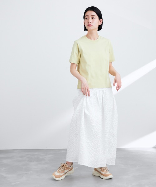 ADAM ET ROPE'（アダムエロペ）の「【WEB限定】ボリュームソールクリーミーカラースニーカー（スニーカー・レディース・ベージュ・38/36/37）」の13枚目の写真