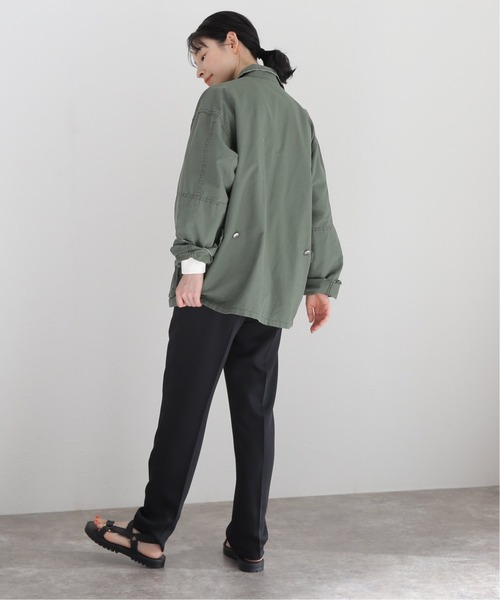 FRAMeWORK(フレームワーク)の「ツイルイージーパンツ◆(その他パンツ・レディース・ブラック/ベージュ/ネイビー・36/38/40)」の5枚目の写真