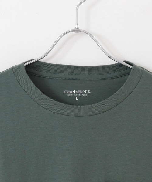 Carhartt(カーハート)の「carhartt LONG-SLEEVE POCKET T-SHIRTS(Tシャツ/カットソー・メンズ・カーキ/ホワイト/ブラック・MEDIUM/X-LARGE/LARGE)」の12枚目の写真