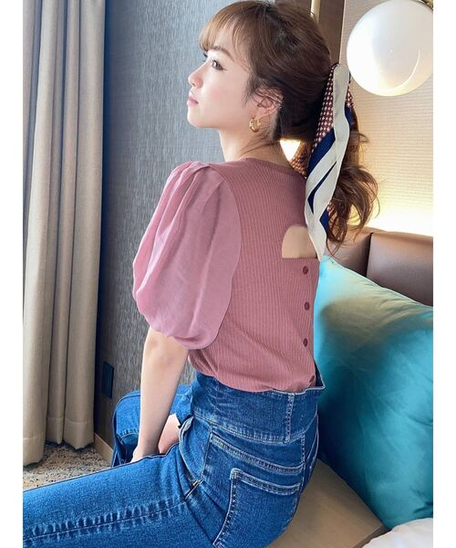 RESEXXY（リゼクシー）の「パターンデザインスカーフ（バンダナ/スカーフ・レディース・ブルー/レッド・FREE）」の14枚目の写真