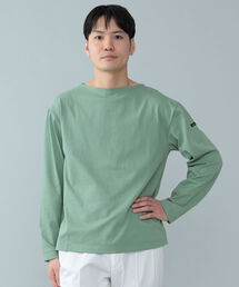 Le Minor | Le minor × BEAMS F / 別注 20ゲージ コットン ボートネック カットソー(Tシャツ/カットソー)