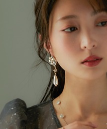 パールパーティーピアス