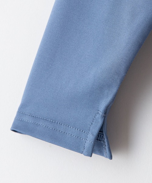 JEANS MATE（ジーンズメイト）の「【APORITO/アポリト】　UVカットドライ機能　肩見せレイヤード7分袖Tシャツ（Tシャツ/カットソー・レディース・ブラック/ピンク/ブルー系その他・MEDIUM/LARGE）」の6枚目の写真