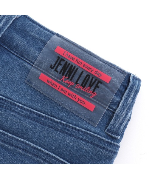 JENNI love（ジェニィラブ）の「前ボタンアシメデニムショーパン（デニムパンツ・キッズ・サックスブルー/ブルー・140cm/130cm/160cm/150cm）」の18枚目の写真