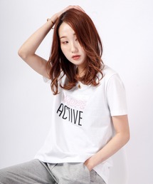 DIMENSIONE danza（ディメンシオーネ ダンツァ）の「プリント半袖Tシャツ（Tシャツ/カットソー）」