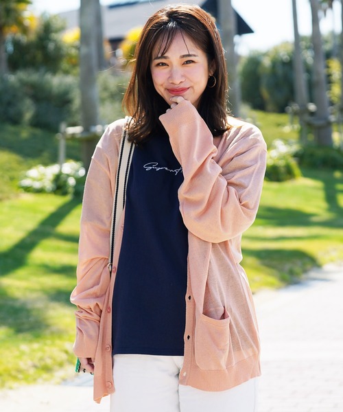 jiggys shop(ジギーズショップ)の「サマーニット サマー カーディガン (男女兼用)(カーディガン/ボレロ・メンズ・グレー/ブルー系その他/ロイヤルブルー/ピンク/スモークピンク/ブラック/ブルー系その他2/ネイビー/イエロー/パープル系その他/グリーン/グレー系その他/グレー系その他2/ブルー系その他3/ベージュ系その他/ライトグリーン/パープル/グレー系その他3/チャコール/アイボリー・LARGE/X-LARGE/MEDIUM/SMALL)」の20枚目の写真