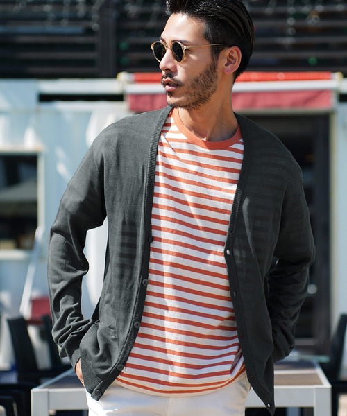 セール】サマーニット サマー カーディガン (男女兼用)（カーディガン