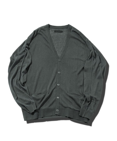 セール】サマーニット サマー カーディガン (男女兼用)（カーディガン