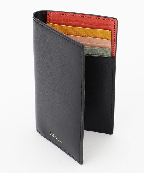コントラストレザー カードケース カードケース Paul Smith ポールスミス のファッション通販 Zozotown
