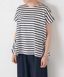 BEARDSLEY | ボーダーフレアカットソー(Tシャツ/カットソー)