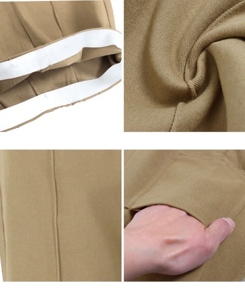 KOBE LETTUCE（コウベレタス）の「のびのびストレッチセンターラインマタニティテーパードパンツ（マタニティウェア/グッズ・レディース・ピンク/ブラック/ベージュ/オフホワイト/ホワイト系・FREE）」の22枚目の写真