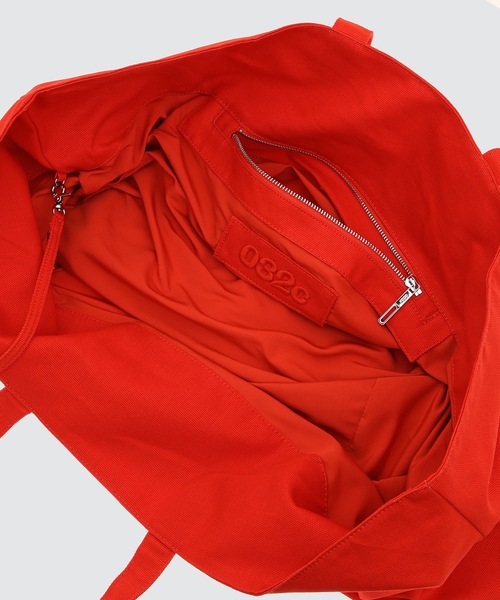 032c（ゼロスリーツーシー）の「WEEKEND BAG（トートバッグ・メンズ・レッド・ONE SIZE）」の5枚目の写真