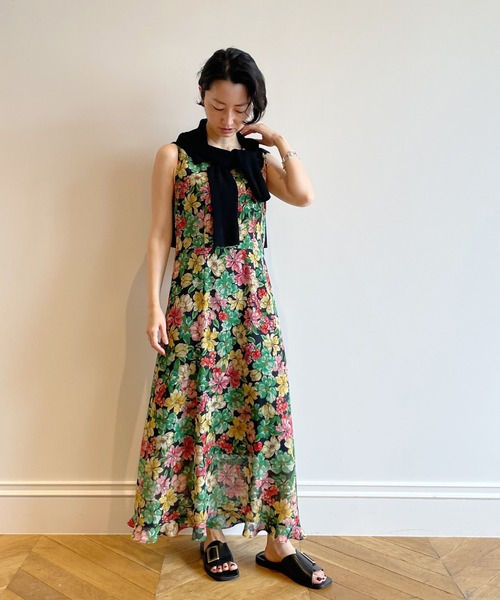アルアバイル　エターミンフラワーワンピース　Sサイズ allureville（アルアバイル）の「エターミンフラワーワンピース