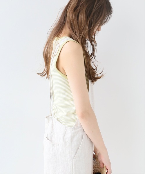 MILLER(ミラー)の「《追加》別注【MILLER/ミラー】*RELUME T/T:タンクトップ(タンクトップ・レディース・カーキ/ブラウン/ブラック系その他/サックスブルー・FREE)」の17枚目の写真