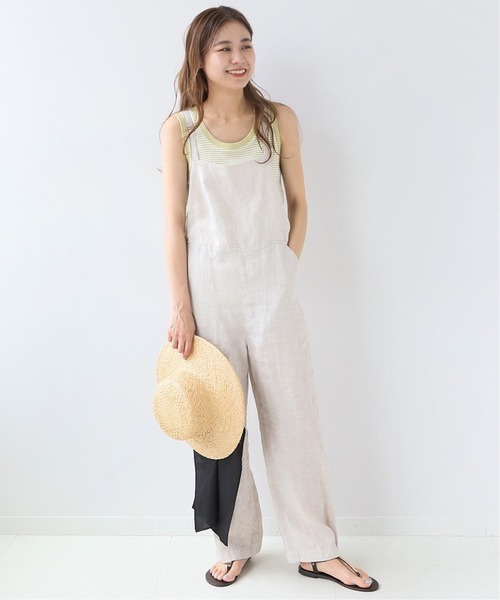 MILLER(ミラー)の「《追加》別注【MILLER/ミラー】*RELUME T/T:タンクトップ(タンクトップ・レディース・カーキ/ブラウン/ブラック系その他/サックスブルー・FREE)」の20枚目の写真